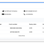 Billwerk+ Subscription Management add payment methods