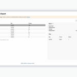 Billwerk+ Transform Screenshot of Accounting Export