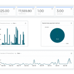 Billwerk+ Optimize & Pay screenshot of different Analyze data graphics