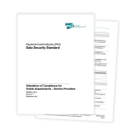 Billwerk+ Optimize & Pay screenshot of Payment card industry (PCI) data security standard document (AOC)