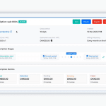 A screenshot of Billwerk+ Optimize showing a subscription plan example.