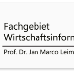 Fachgebiet Wirtschaftsinformatik - Prof. Dr. Jan Marco Leimeister