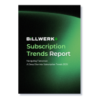 Billwerk+ Subscription Trends Report Cover A Deep Dive into Subscription Trends 2025