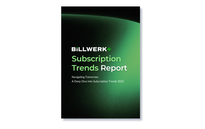 Billwerk+ Subscription Trends Report Cover A Deep Dive into Subscription Trends 2025